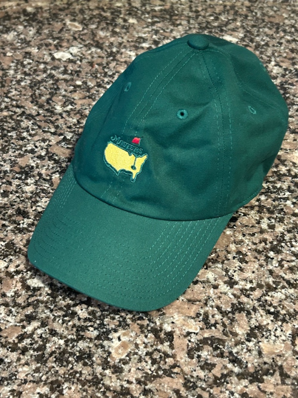 Masters Tournament Hat Cap Strap Back PGA Golf Augusta National Mens Green